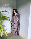 EE-V03254 Ajrak Black Salwar