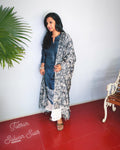 EE-S40361 Grey Tussar Salwar