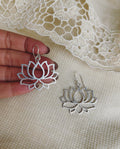 AJ-V17104 Lotus Fashion Earrings