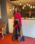 EE-V12281 Cutwork Kanchi Sari