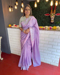 EE-V08576 Lilac Madurai Cotton