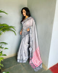 EE-S57313 Raw Silk Cutwork