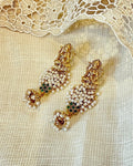 AJ-V04276  Pearl earrings