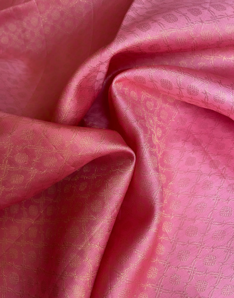 BL-V11036 Pink Kora Kanchi Blouse