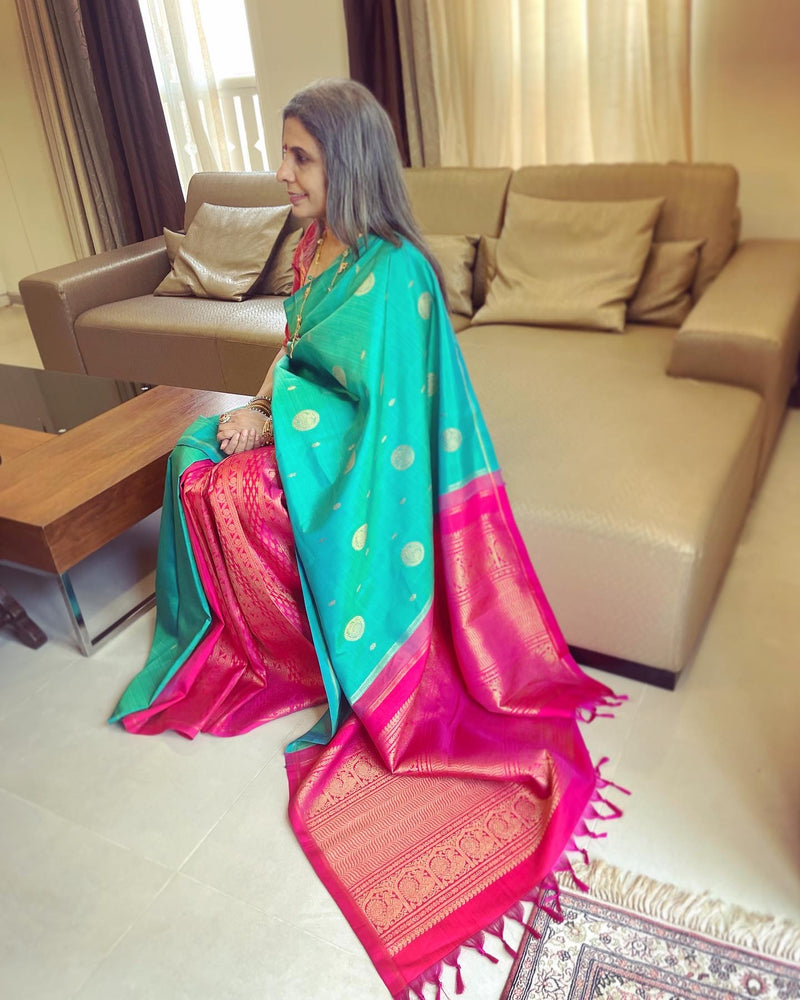 EE-V01156 Kanchivaram Silk Saree