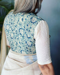 BL-R590001 Blue Kalam RBlouse