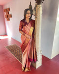 EE-V17394 Rose Check Kanchi