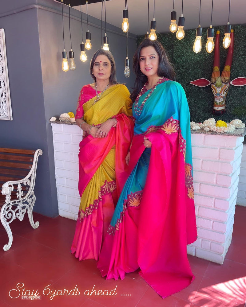 EE-V17089 Cutwork Rising Kanchi