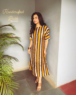 EE-S37253D Batik Kimono Dress