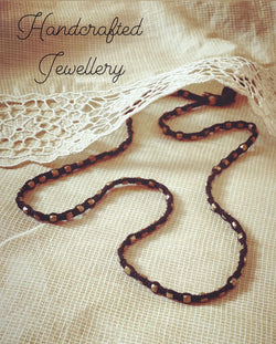 AJ-V03472 Black Brass Mala