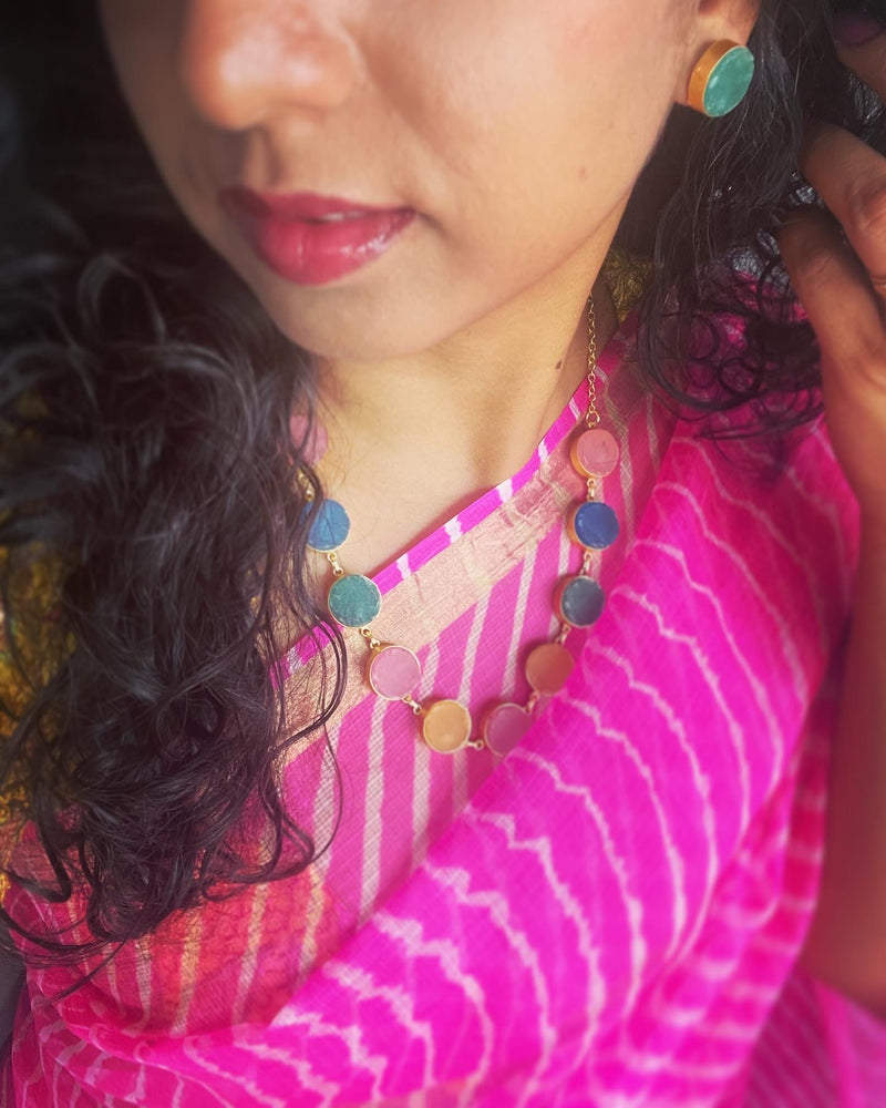 BL-V00920 Yellow Cutwork blouse