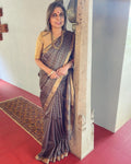 EE-S47311 Brown Tussar Sari