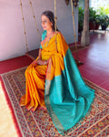 EE-N02366 Mustard Kanjeevaram