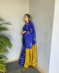 EE-V18561 Kasuti Blue Kanchi