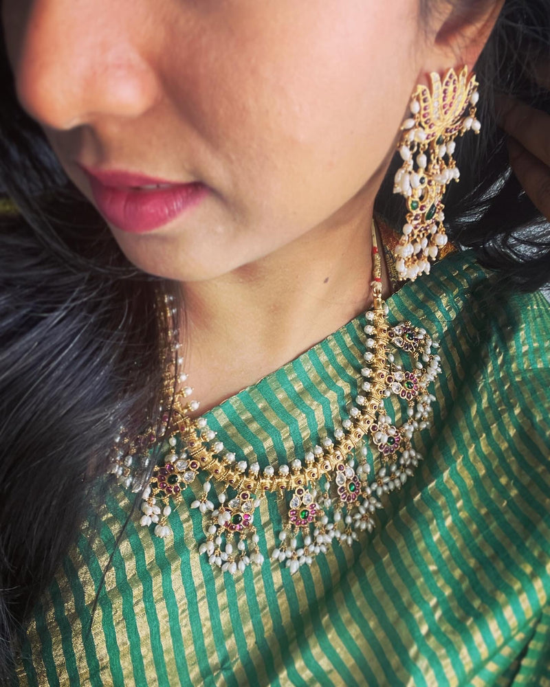 EE-V16171 Green Tussar Silk