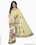 IMR-1277 - Multi & Beige Blended Tussar Saree