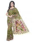 ITS-14751 Green Pink Kalamkari