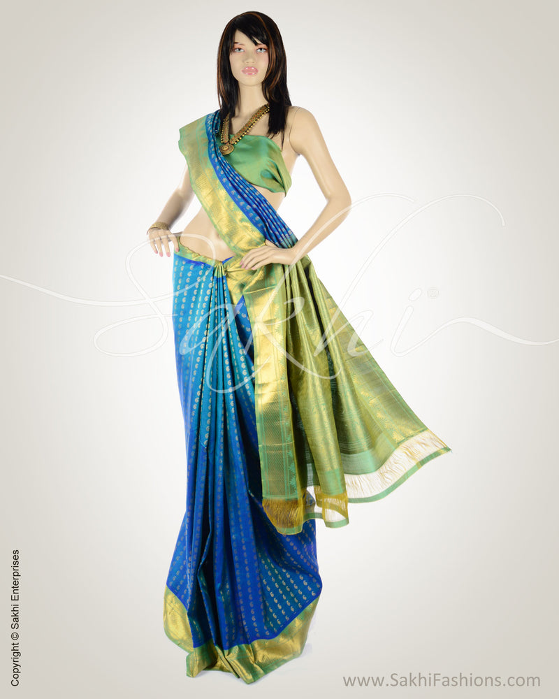MS-0039 Blue Paisley