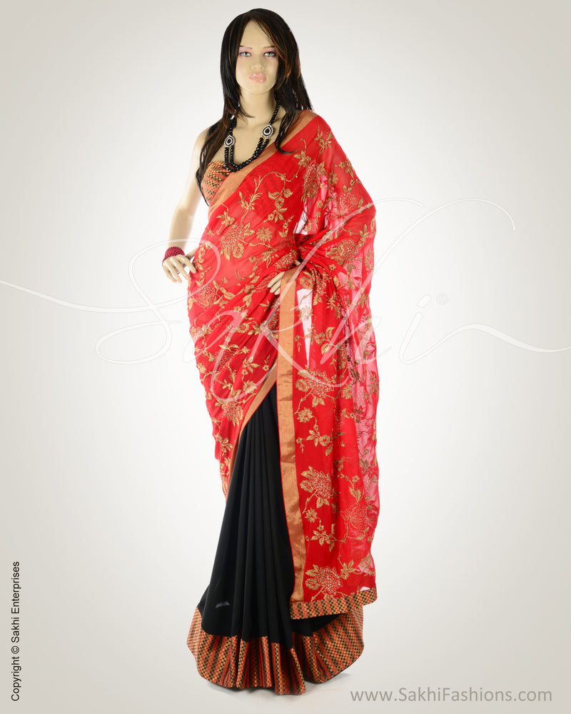 Vogue Red Saree