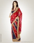 Red Kali Saree