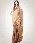 Printed Tussar Saree