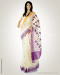 MS-0078 Floral Chanderi