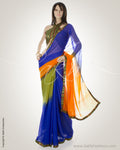 MS-0119 - Rising shimmer georgette saree
