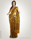 MSN-1096 Multi & Green Pure Cotton Saree