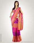 MSN-11406 - Multi  Pure Cotton Silk Saree