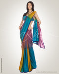 MSN-14027 Multi Pure Tussar Saree