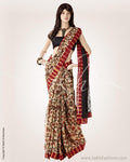 MSO-2480 - Multi & Beige Pure Silk Kota Saree