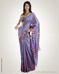 MSO-3797 Blue & Red Pure Tussar Silk Saree