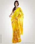 MSO-4433 - Yellow & Gold Pure Silk Kota Saree