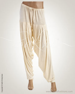 RBPO-12095 - Cream Lycra Patiala