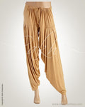 RBPO-12097 - Beige Lycra Patiala