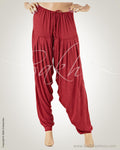 RBPO-13339 - Maroon Lycra Patiala