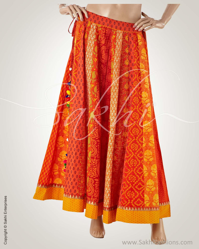 RKO-12091 - Multi Pure Cotton Skirt