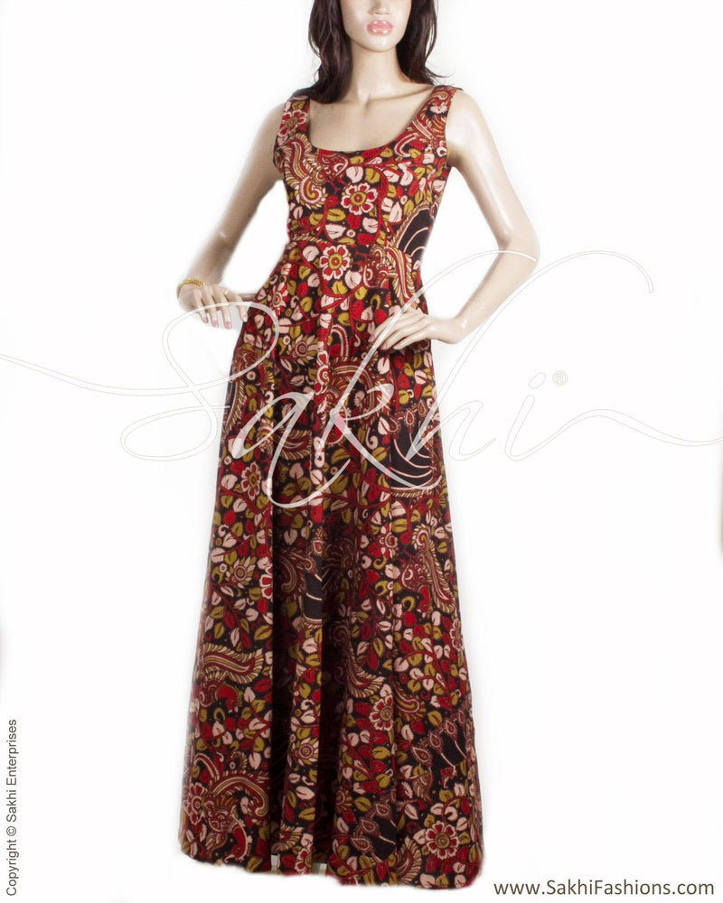 RTP-17578 - Red & Multi Pure Cotton Dress