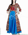 RTP-19225 - Red & Multi Pure Silk Jacket