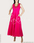 RTP-20760 - Pink &  Pure Cotton Dress