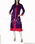 RTP-6485 - Violet & Purple Pure Cotton Top