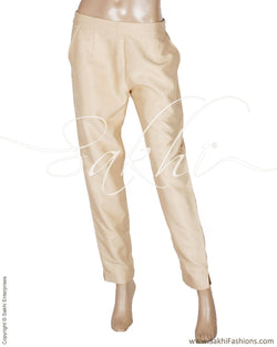 RTQ-3376 Beige Silk Pant