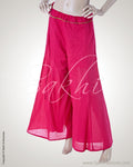 RZO-18253 - Pink Pure Cotton Palazzo