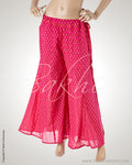 RZO-18271 - Pink Pure Cotton Palazzo