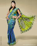 SR-0134 Blue & green Kanchivaram silk saree
