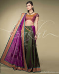 SR-0165 Multi Kanchi Silk Saree