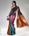 SR-0270 - Black Kanchi Saree