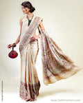 SR-0359 Tussar printed saree