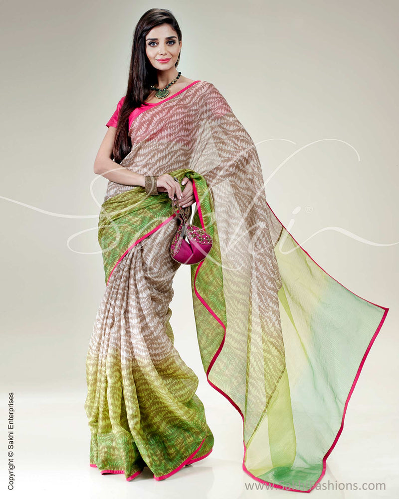 SR-0476 Multi & Pink Pure Silk Kota Saree