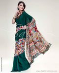 SR-0518 Kalamkari Crepe Silk Saree